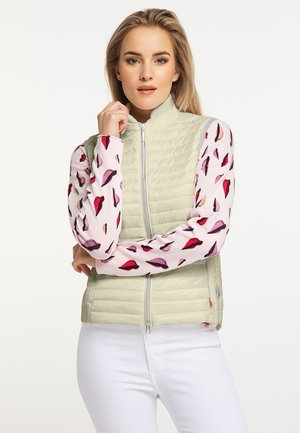 ISLAND - Waistcoat - warm gray