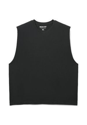 SMANICATA CROP A UNITA - Top - nero