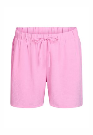 Zizzi MIT TASCHEN UND ELASTISCHEM BUND - Shorts - begonia pink