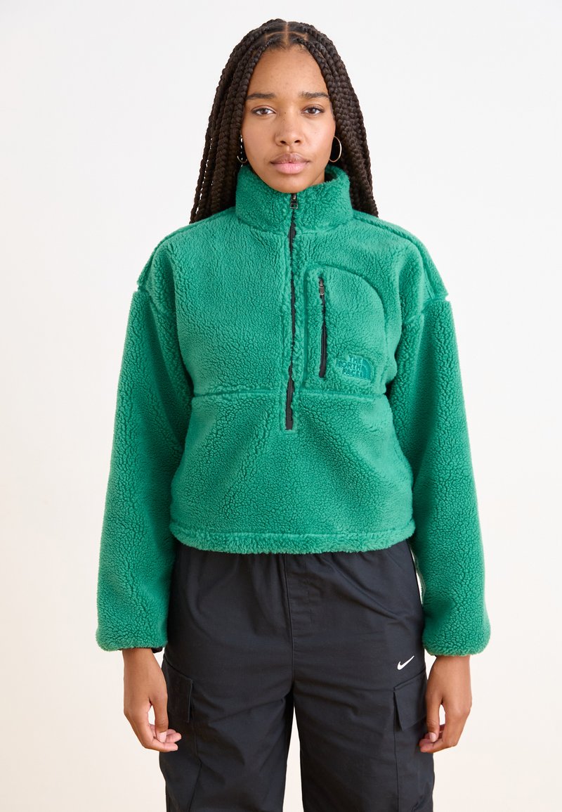 The North Face EXTREME - Felpa in pile - evergreen/black