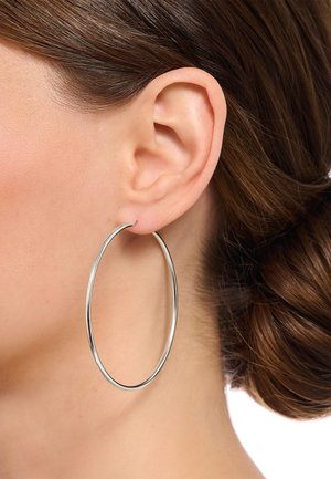 Earrings - silver coloured