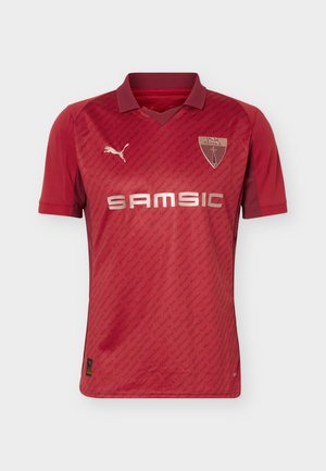 Puma, STADE RENNAIS FC 125TH REPLICA - Bluză fotbal - dark crimson/rose gold-coloured