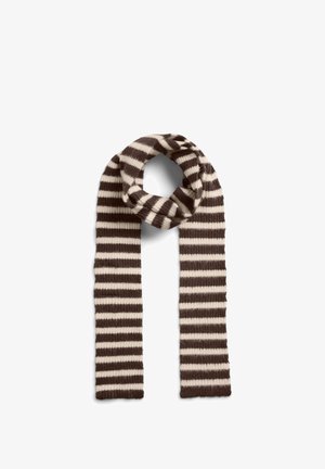 Pieces, PCJAYA LONG NARROW SCARF BC - Écharpe - hot fudge stripes whitecap gray