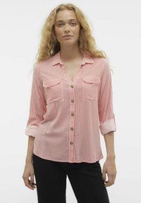 Vero Moda VMBUMPY L/S NEW NOOS - Blusa - cayenne