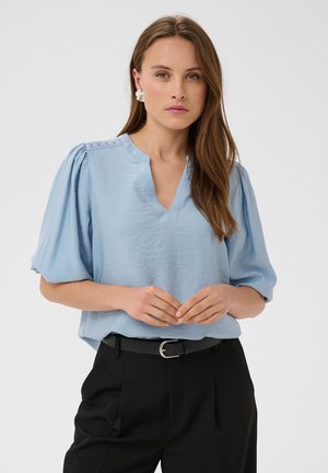 Kaffe, KAALBERTA BLOUSE - Bluse - blue fog