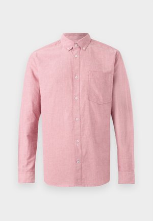 TOM TAILOR OXFORD - Camisa - samba red chambray