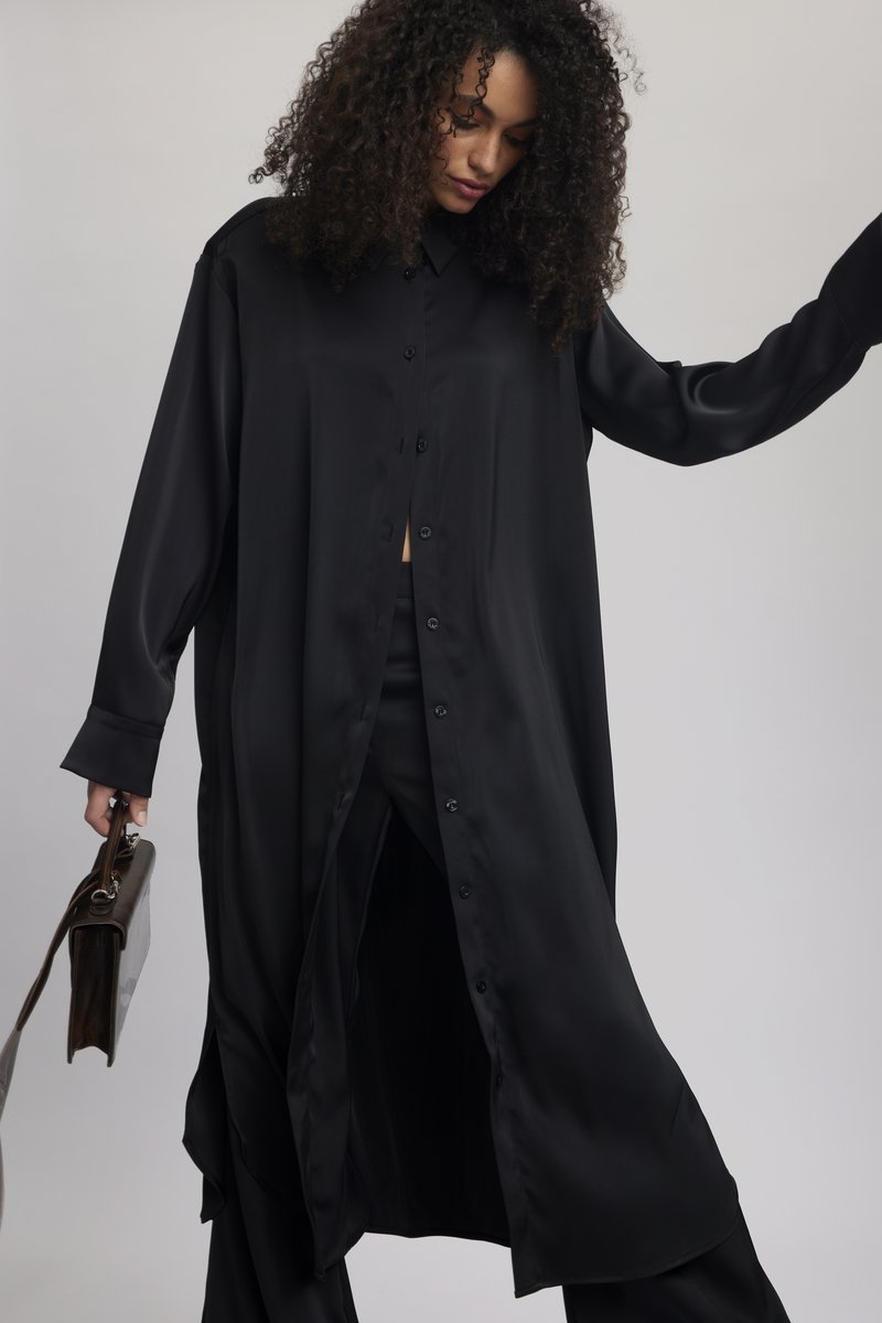 Gestuz HARPER DRESS - Skjortklänning - black