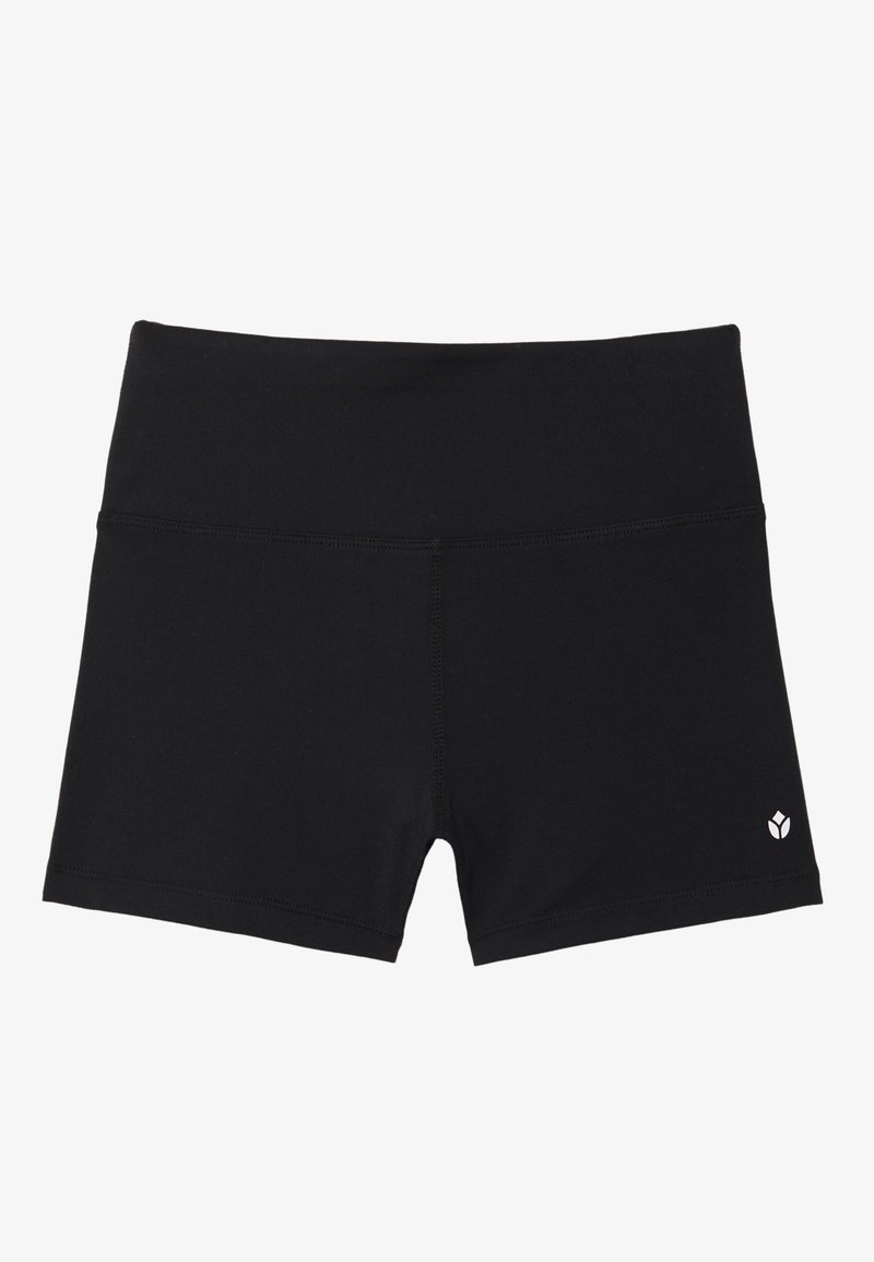 Even&Odd active ESSENTIAL MID RISE BOOTY SHORTS - Pajkice - black