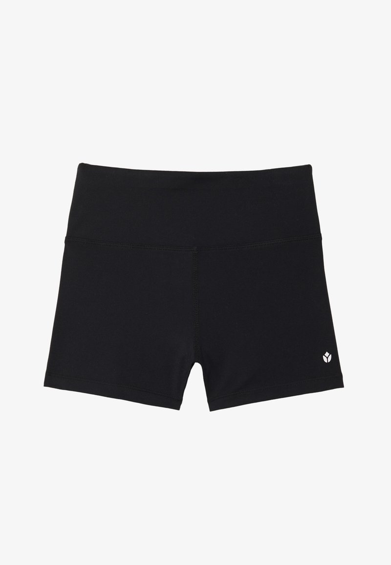 Even&Odd active ESSENTIAL MID RISE BOOTY SHORTS - Pajkice - black