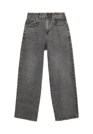 AILLE MI-HAUTE WIDE LEG - Jeans Relaxed Fit - grau meliert