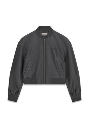 Guess, BOMBERJACKE AUS KUNSTLEDER - Veste en similicuir - grau