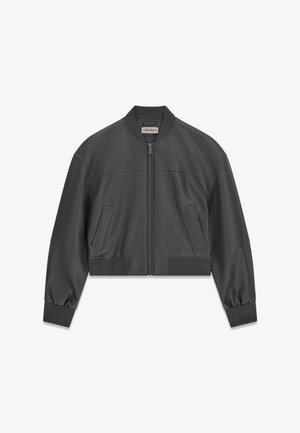 Guess, BOMBERJACKE AUS KUNSTLEDER - Veste en similicuir - grau
