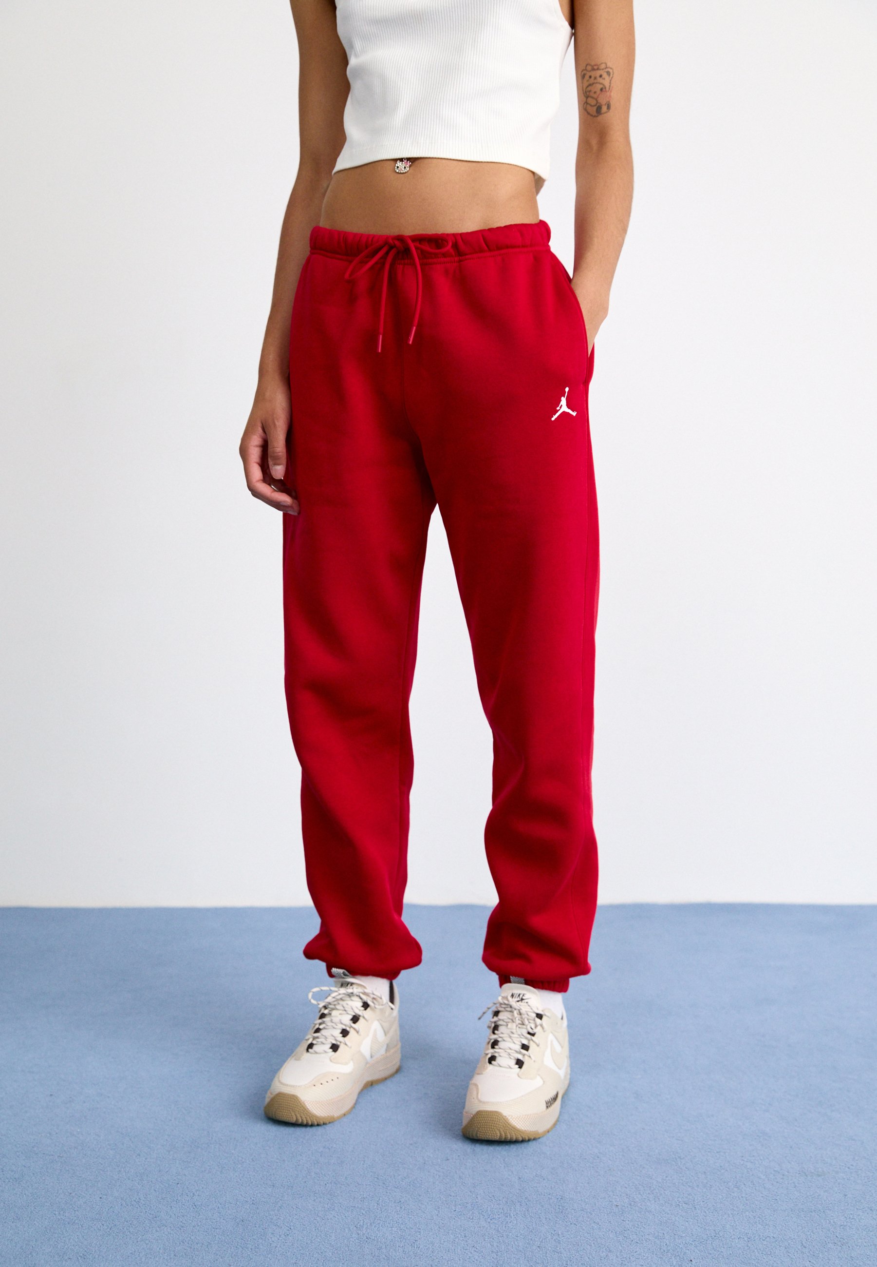 Pantalon De Bas Jogging Nike Rouge Pantalon De Survêtement Nike