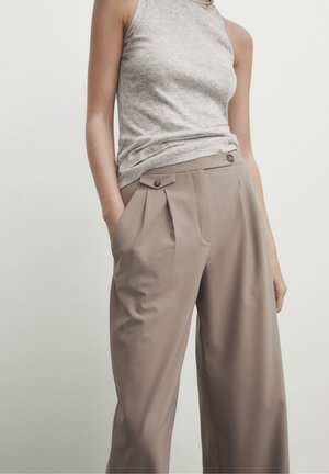 Massimo Dutti, Pantalon classique - brown