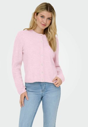 ONLSIMONI O-NECK - Strickjacke - potpourri