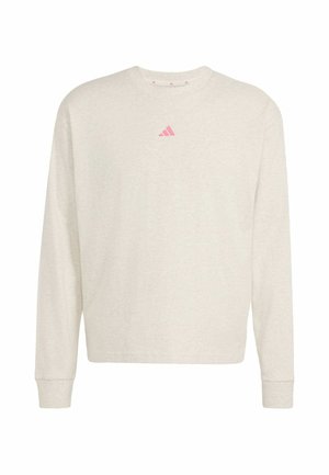adidas Sportswear, ADIDAS SPORTSWEAR 3 STRIPES STUDIO BOYFRIEND LONGSLEEVE TEE - Pitkähihainen paita - beige