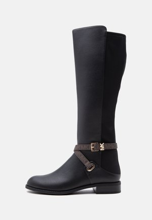 MICHAEL Michael Kors, RACHEL FLAT BOOT - Ботуши - black/brown
