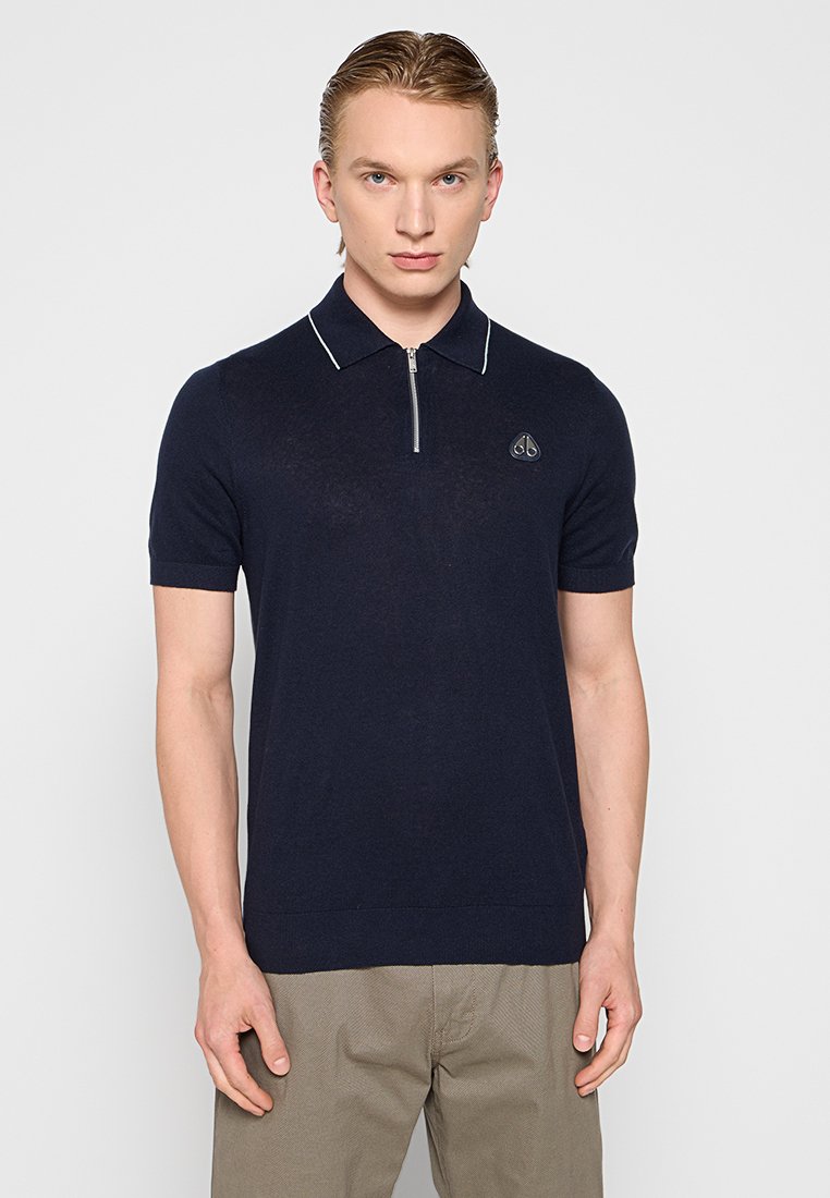 Moose Knuckles Poloshirt donkerblauw Moose Knuckles Poloshirt donkerblauw