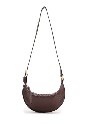 HALF MOON 
 - Borsa a tracolla - burnt red