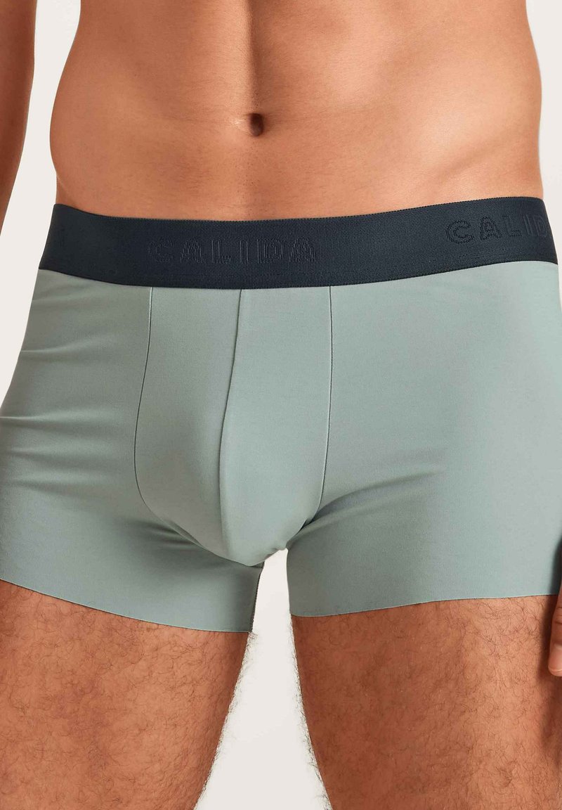 Calida NEW MIT SOFTBUND - Trunks - slate grey