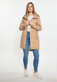 Schmuddelwedda Parka - pastellmint orange leo