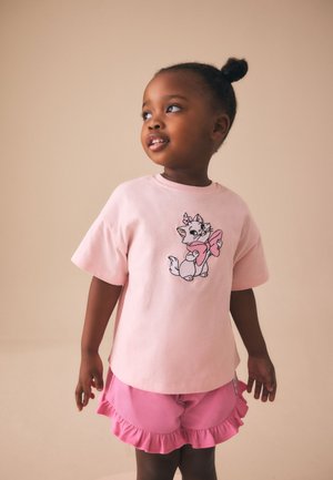 Next, REGULAR FIT - DISNEY MARIE SHORTS SET  . - Short - pink