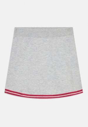 VARSITY SKIRT - Minifalda - light grey
