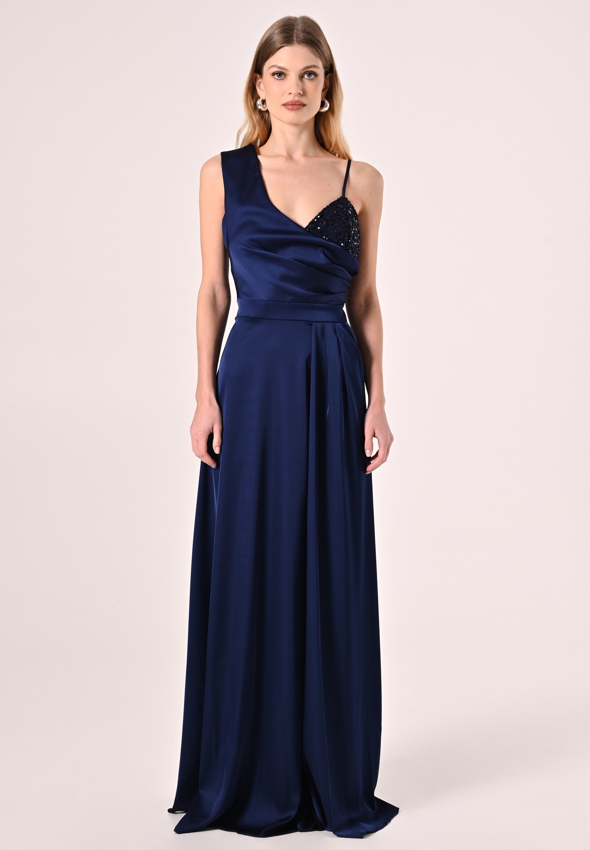 Rinascimento Abiti per occasioni speciali navy blue plain/blu