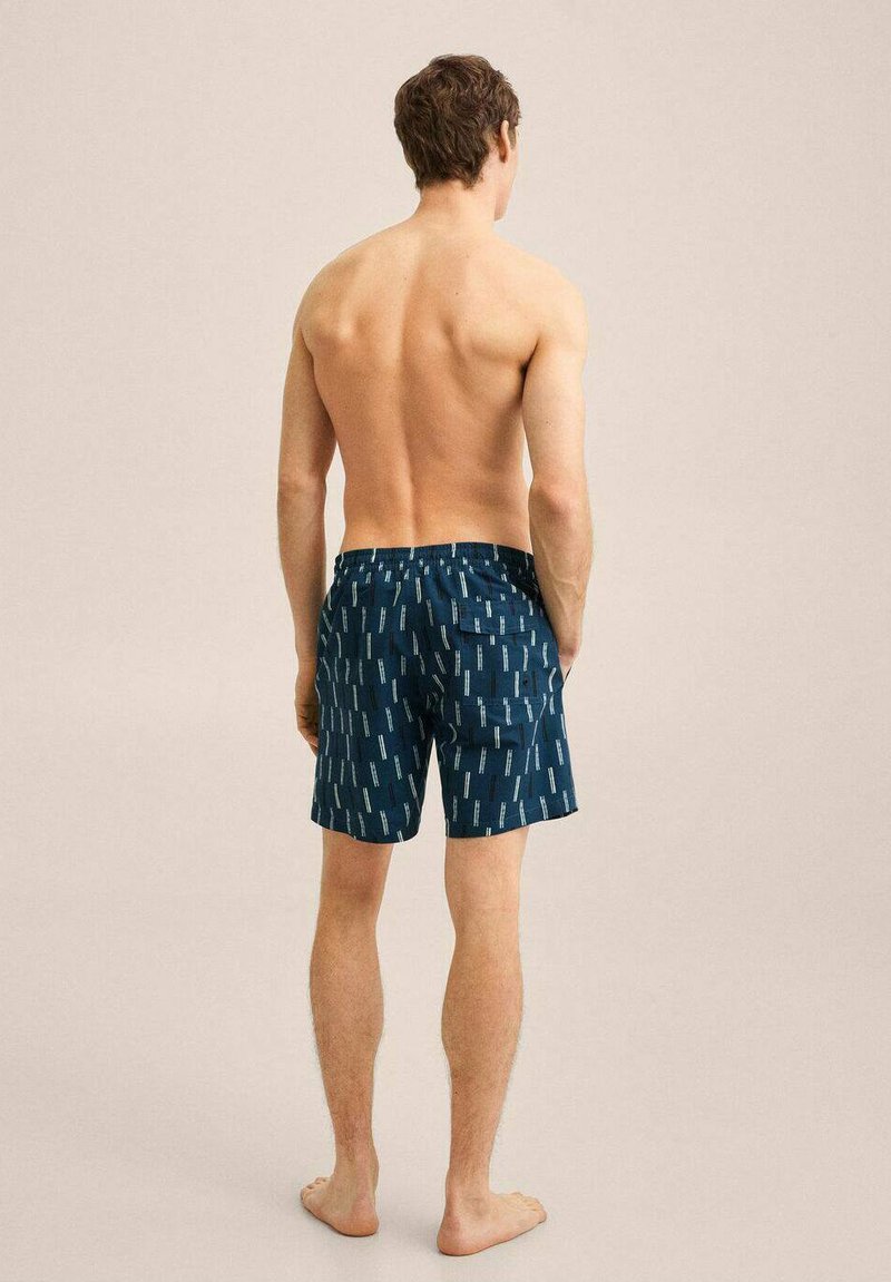 Herren Badehosen | Mango XARRACA Badeshorts petrol blauw/dunkelblau - MW07562 Herren Badehosen | Mango XARRACA Badeshorts petrol blauw/dunkelblau - MW07562