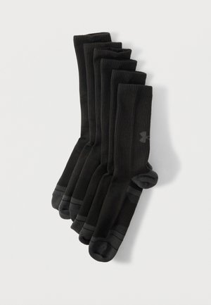 PERFORMANCE TECH UNISEX 6 PACK - Calcetines de deporte - black/jet gray