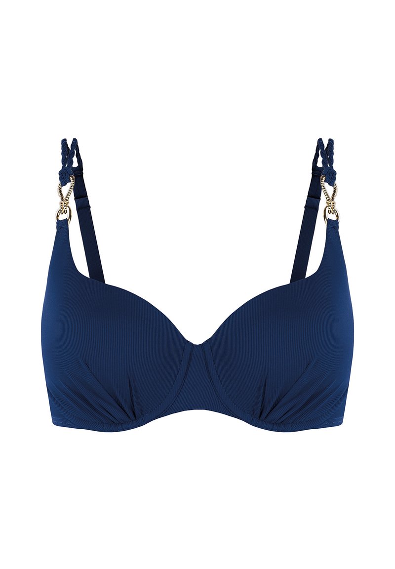 Feba Swimwear - Góra od bikini/granatowy - Zalando.pl