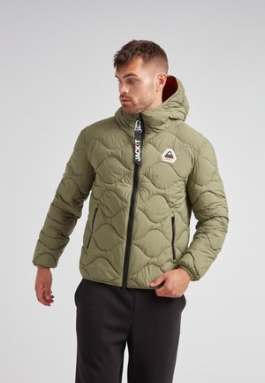 ORB1T HOODED QUILTED PUFFER - Veste mi-saison - OLIVE