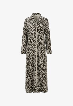 Cellbes of Sweden, WILMA VELOUR ROBE - Badekåber - beige leopard