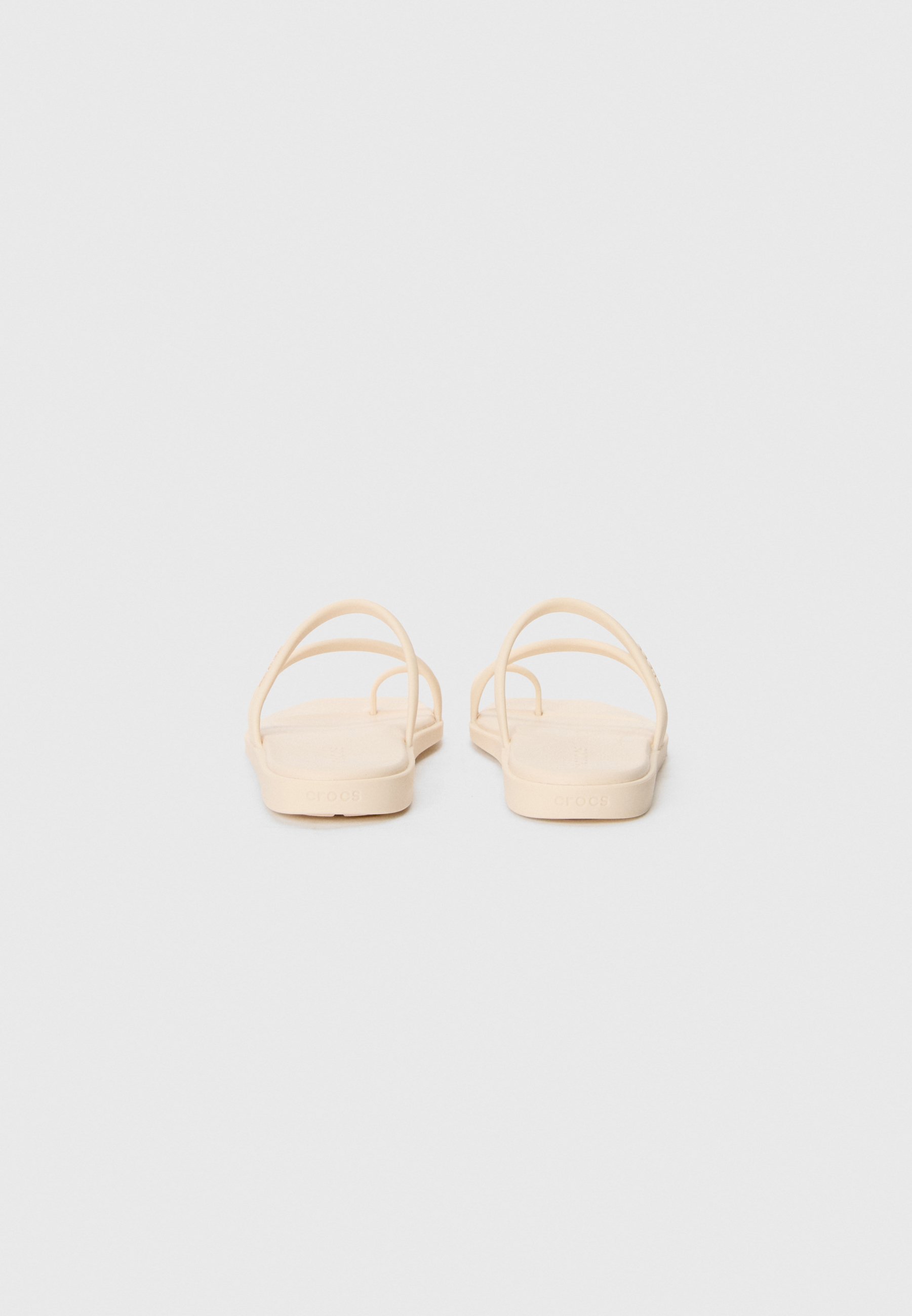 Crocs MIAMI TOE LOOP - Papuci plajă - dew/alb natural - Zalando.ro