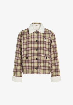 O'Neill, O'RIGINALS FLEECE LINED JACKET - Giacca da mezza stagione - beige check flannel