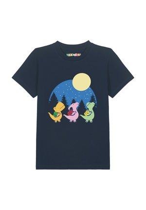 DINO SPAZIERGANG - T-shirt imprimé - french navy