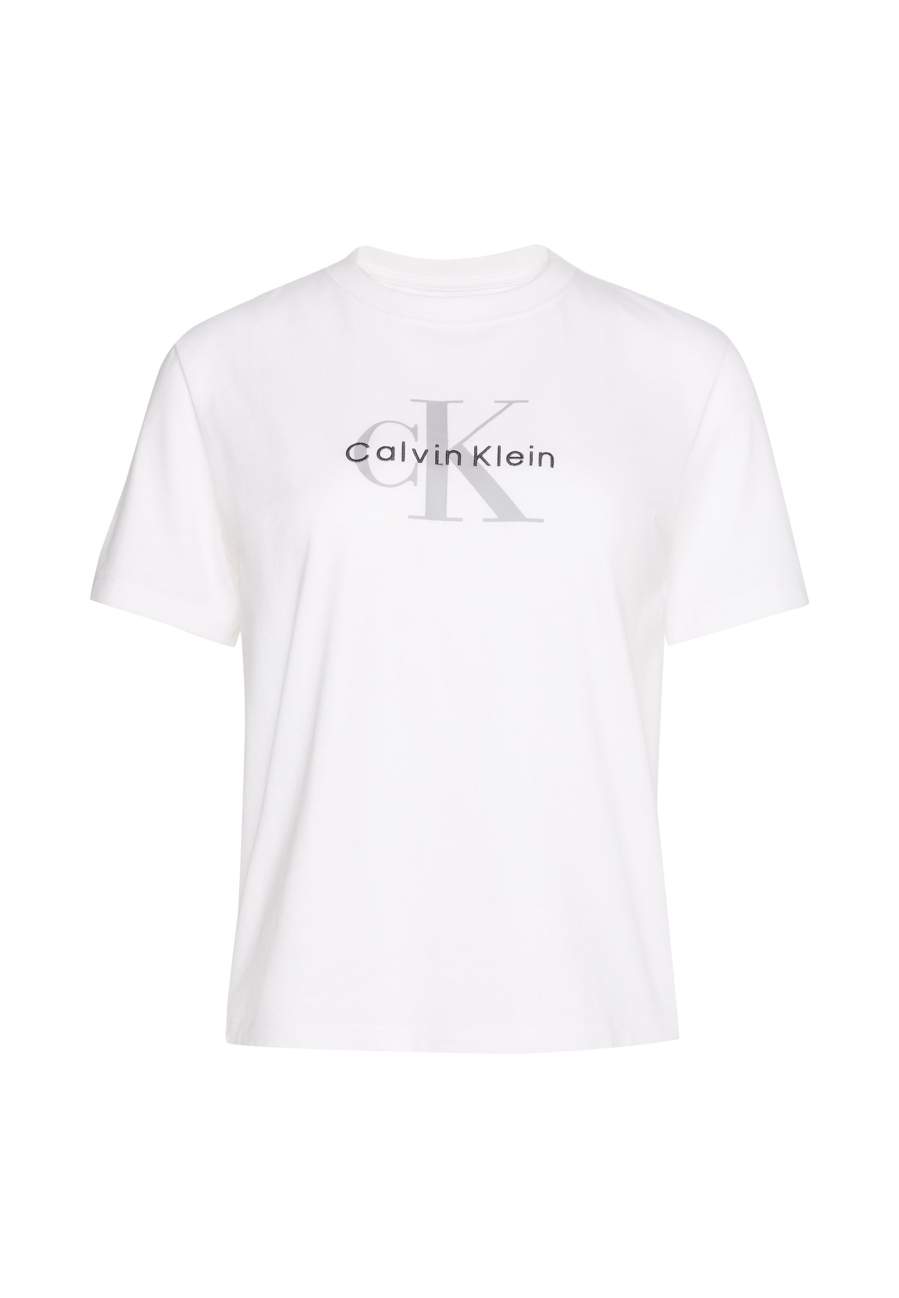 Calvin Klein Jeans HERO CLASSIC MONOLOGO - Triko s potiskem - brilliant white