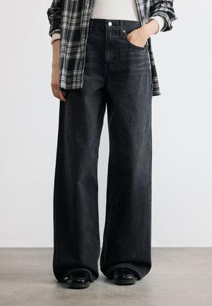 THE WIDE LEG - Széles szárú - evening black