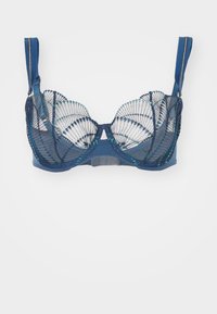 Não selecionado, smoky blue