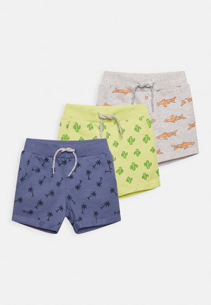 NMMVERMO 3PACK - Šortky - sunny lime