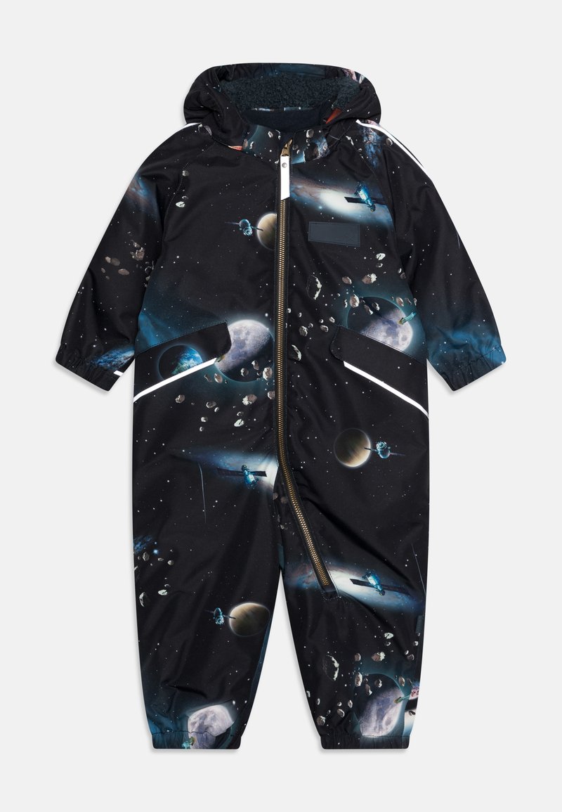 Molo BABY HYDE SNOWSUIT TECH FILL UNISEX - Φόρμα χιονιού - dark blue/light blue