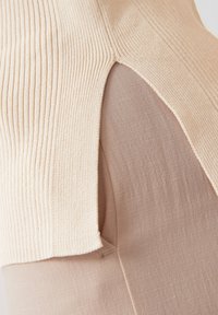 comma HAUT MÉLANGÉE - Top - beige