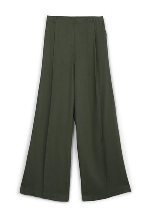 PALAZZO - Trousers - verde militare scuro