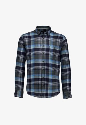 Lindbergh, LINDBERGH LARGE CHECKED SHIRT L/S - Camicia - dusty green
