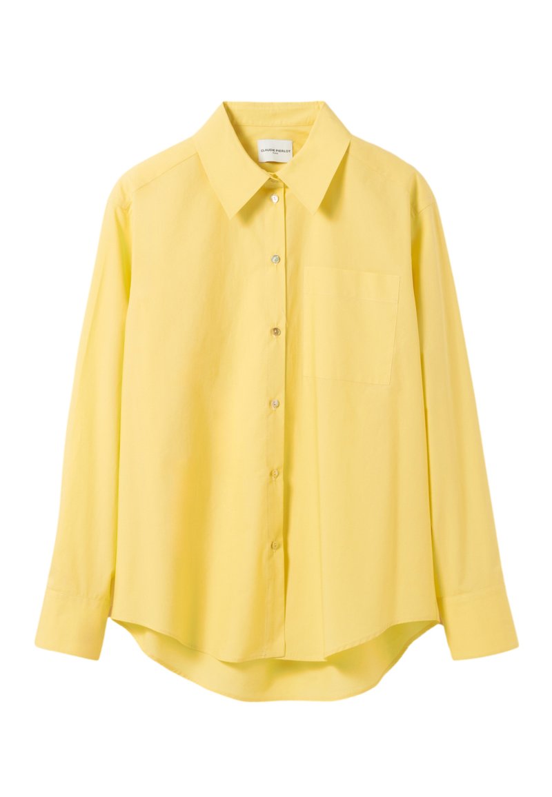 CLAUDIE PIERLOT Overhemdblouse geel