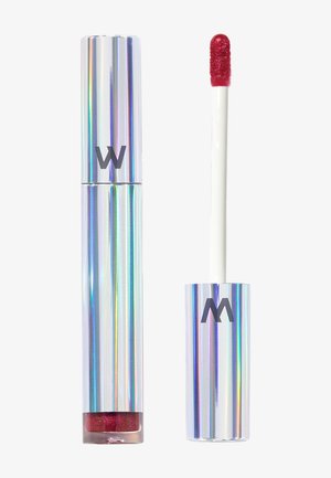 BLADING LIP TOPPER - Lip stain - red glitter