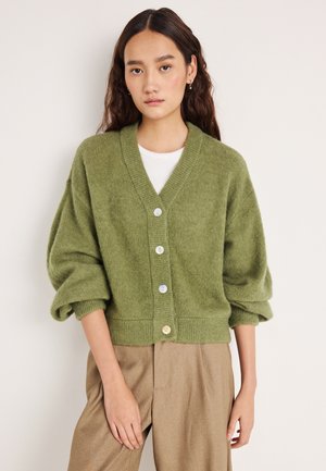 HOPE CARDIGAN - Ζακέτα - olivine