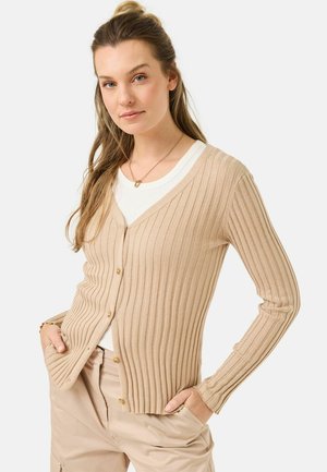 Cardigan - doeskin