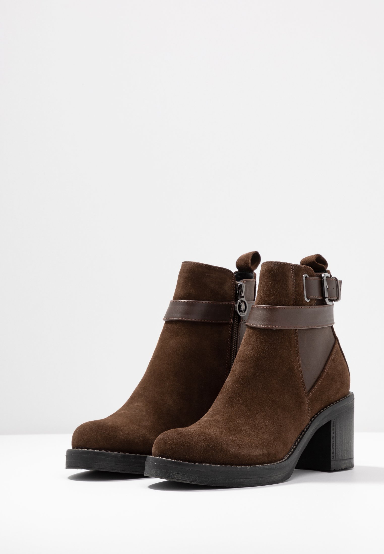 us polo bottines marron foncé us polo bottines marron foncé