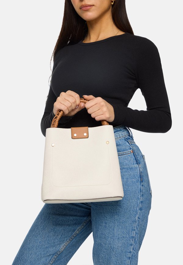 BUCKET REBEKIA - Handtasche - beige overflow